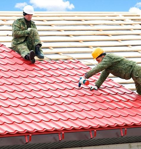Ремонт кровли жилого дома в Мончегорске